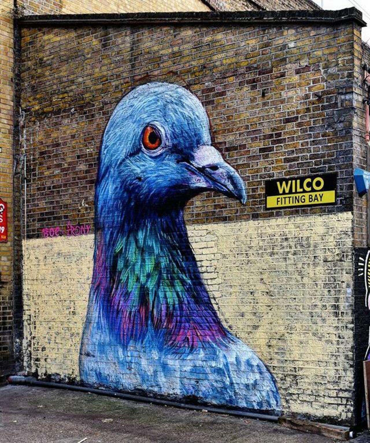 ＠kanta_1123 だいすきよー　Street Art by Placee Boe & whoamirony in London 

#art #graffiti #mural #streetart http://t.co/rzCP4p9gcQ