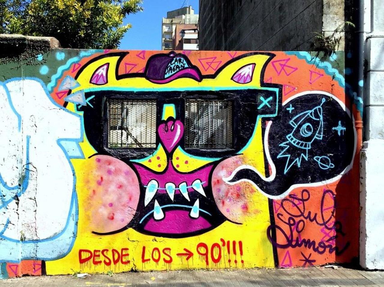 #Graffiti de hoy: << From the Nineties!!>> calle 9, 47y48 #LaPlata #Argentina #StreetArt #UrbanArt #ArteUrbano http://t.co/D9CDDsscSD