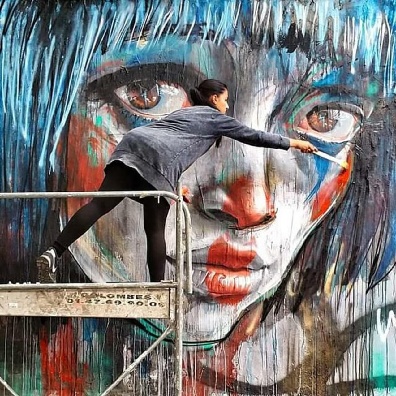 #Paris #graffiti photo by @streetarttourparis http://ift.tt/1LuyeA6 #StreetArt http://t.co/TSYKA9vBf4