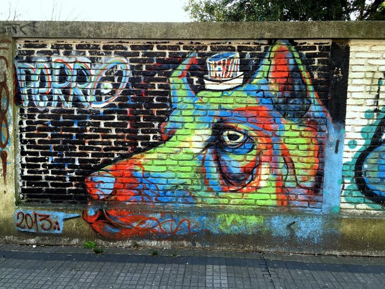 RT @DickieRandrup: #Graffiti de hoy: << El perro >> calle 9, 66y67 #LaPlata #Argentina #StreetArt #UrbanArt #ArteUrbano http://t.co/3tEWPIKdAK