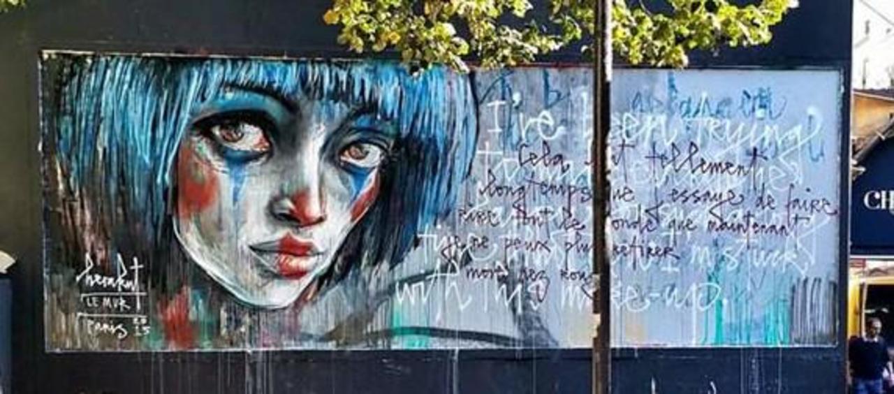 Le mur Oberkampf, 2015
#Paris #France
#Herakut ()
#streetart #graffiti #art http://t.co/XyGOj80cOF