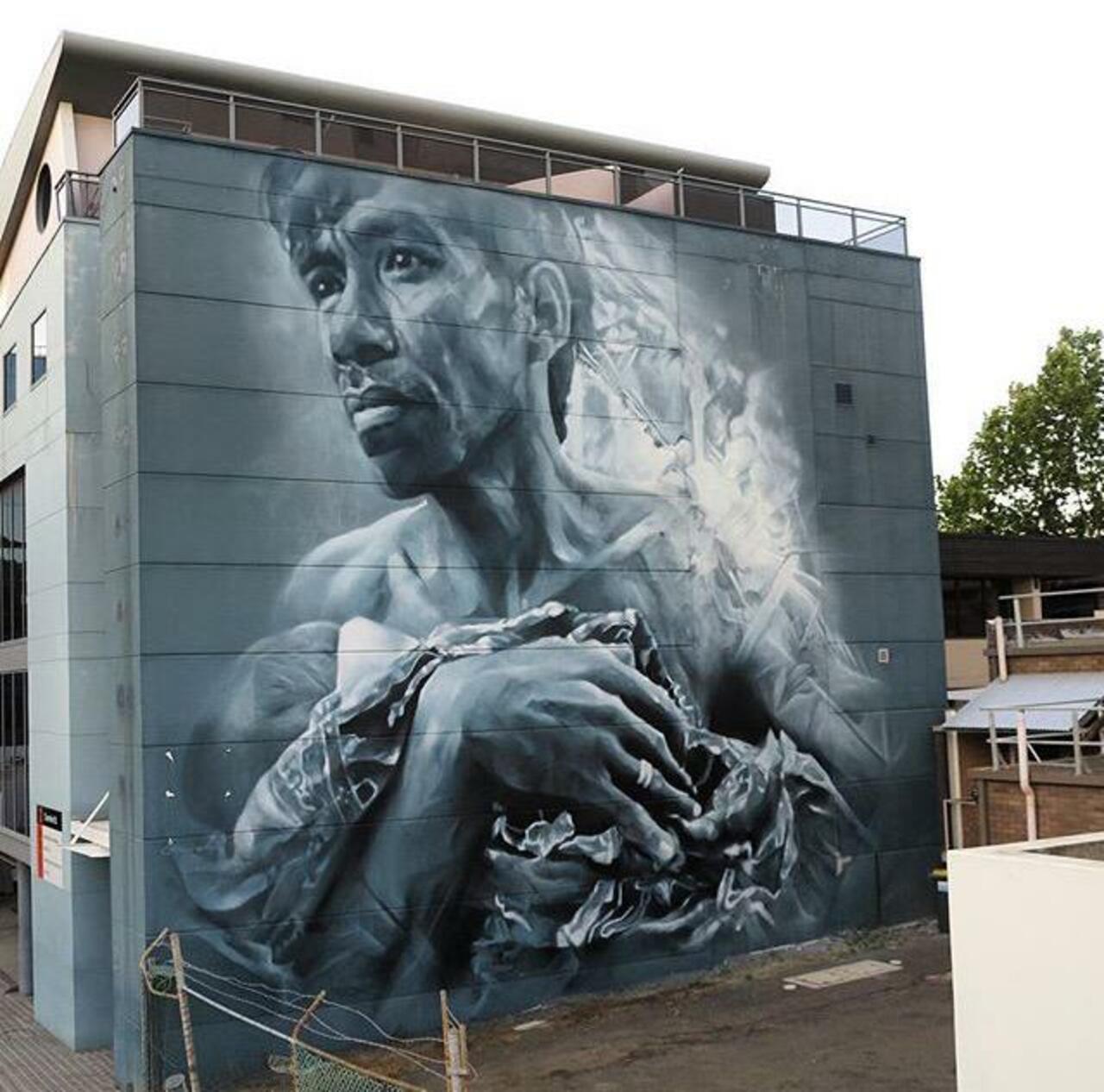 New tumblr post: "New Street Art by Guido Van Helten in Wollongong Australia 

#art #graffiti #mural #streetart http://t.co/22FN3GdB69" …