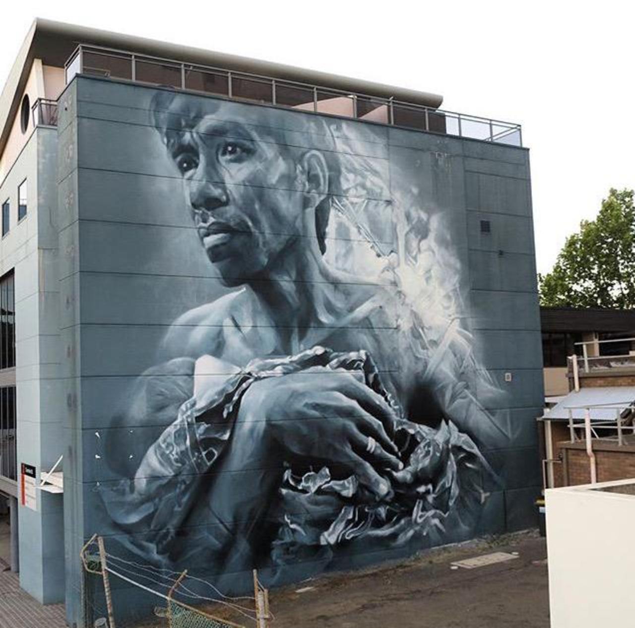 RT belilac "New Street Art by Guido Van Helten in Wollongong Australia 

#art #graffiti #mural #streetart http://t.co/tcHScoLTlj"