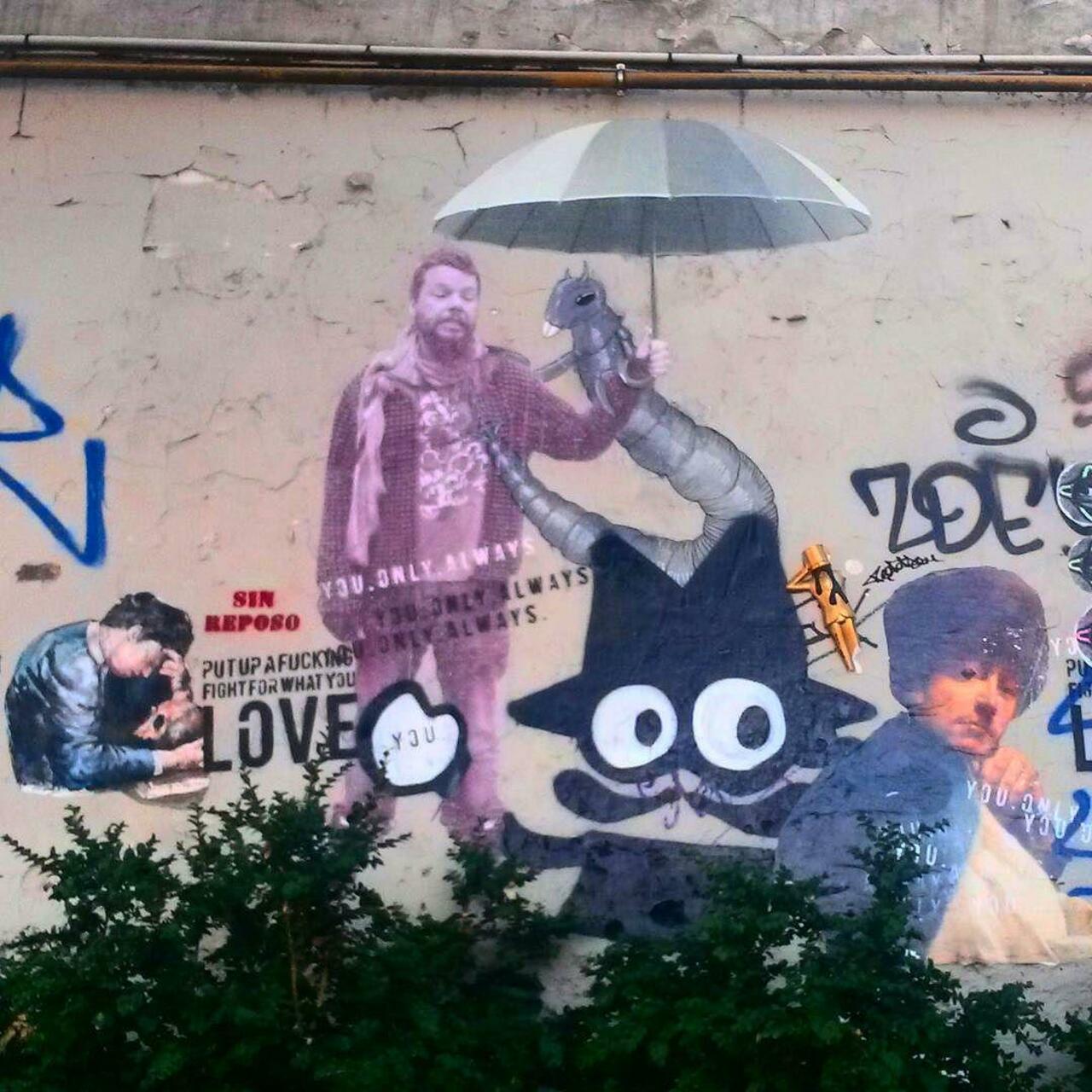 #Paris #graffiti photo by @princessepepett http://ift.tt/1VNie7m #StreetArt http://t.co/t02kZd6B1L