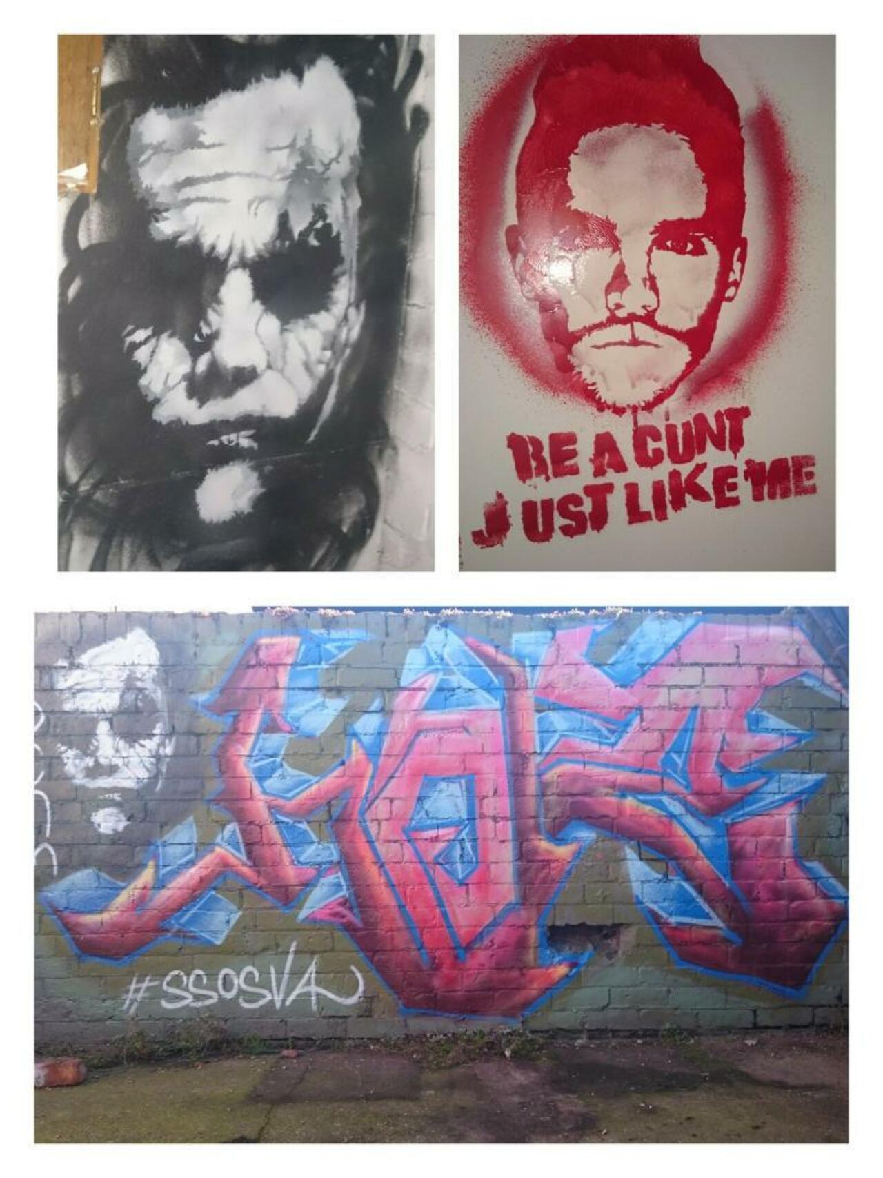 All in a days work #stencil #graffiti #streetart #joker #TheJoker #batman #GeordieShore #graff #gazbeadle #artist http://t.co/fEipWAclQC