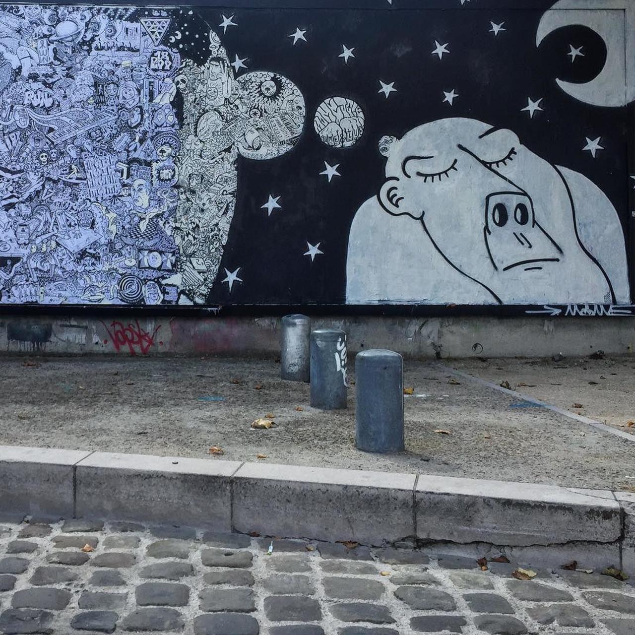 #Paris #graffiti photo by @catscoffeecreativity http://ift.tt/1REnHHz #StreetArt http://t.co/jDLWtA998P