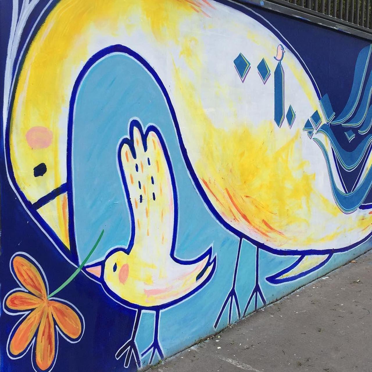#Paris #graffiti photo by @catscoffeecreativity http://ift.tt/1NGEhIl #StreetArt http://t.co/G7tcoDxmcA