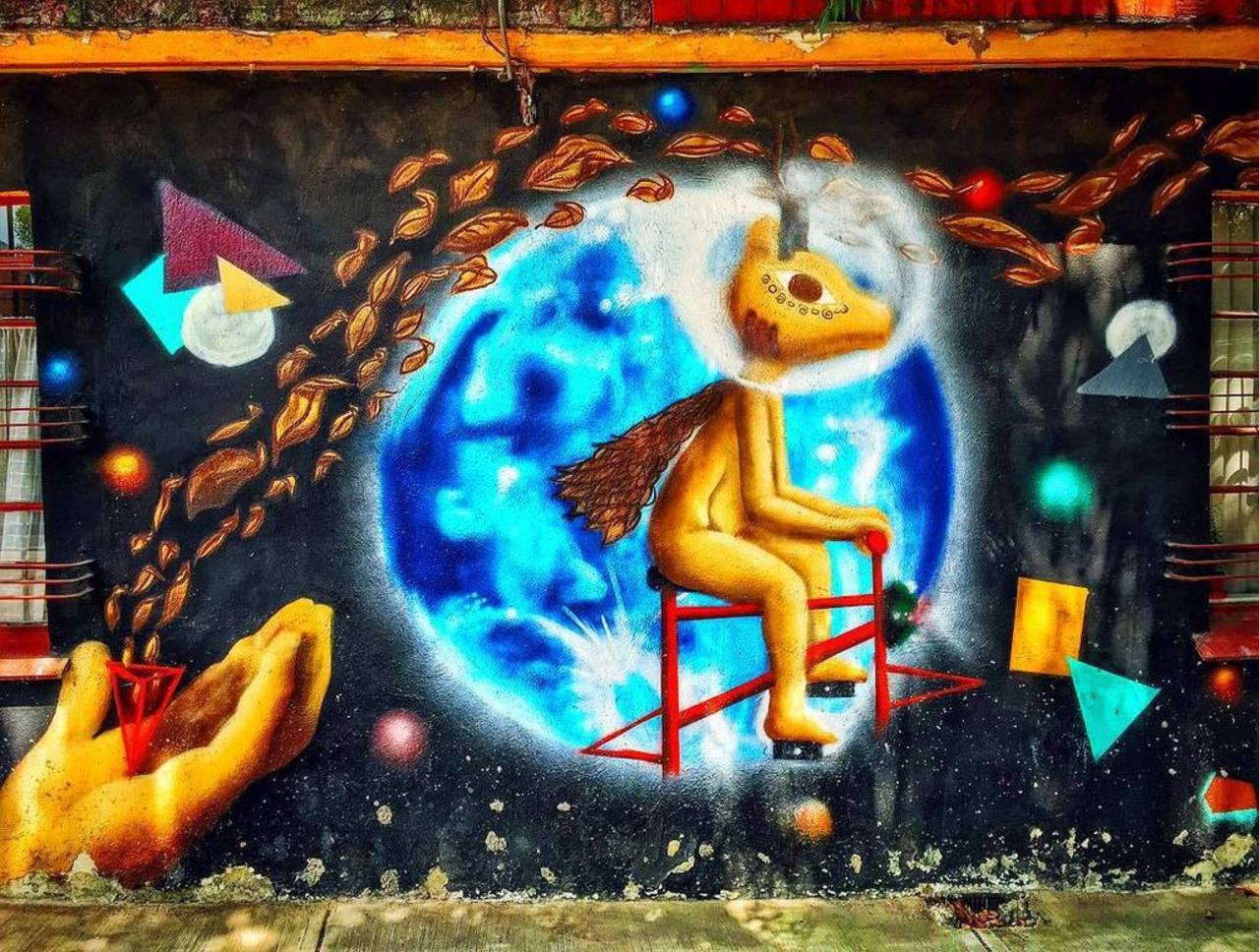 Magic Ride  #streetart #arteurbano #streetartmexico #arteurbanomexico #graffiti #collage #condesa #bajacalifornia #… http://t.co/fOLWunYHlG