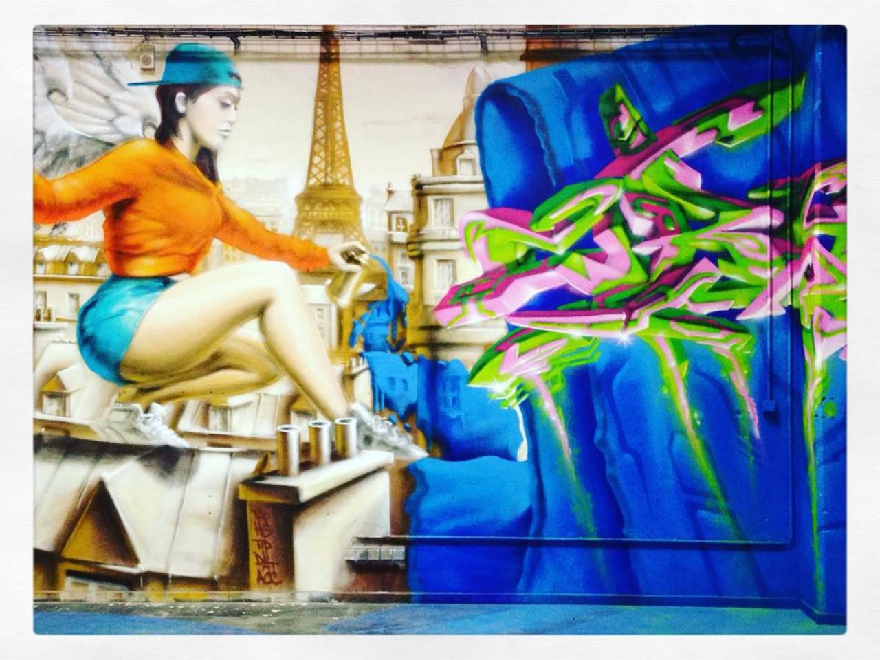 #Paris #graffiti photo by @cibti4987 http://ift.tt/1RdnASs #StreetArt http://t.co/npbNTEzz4x