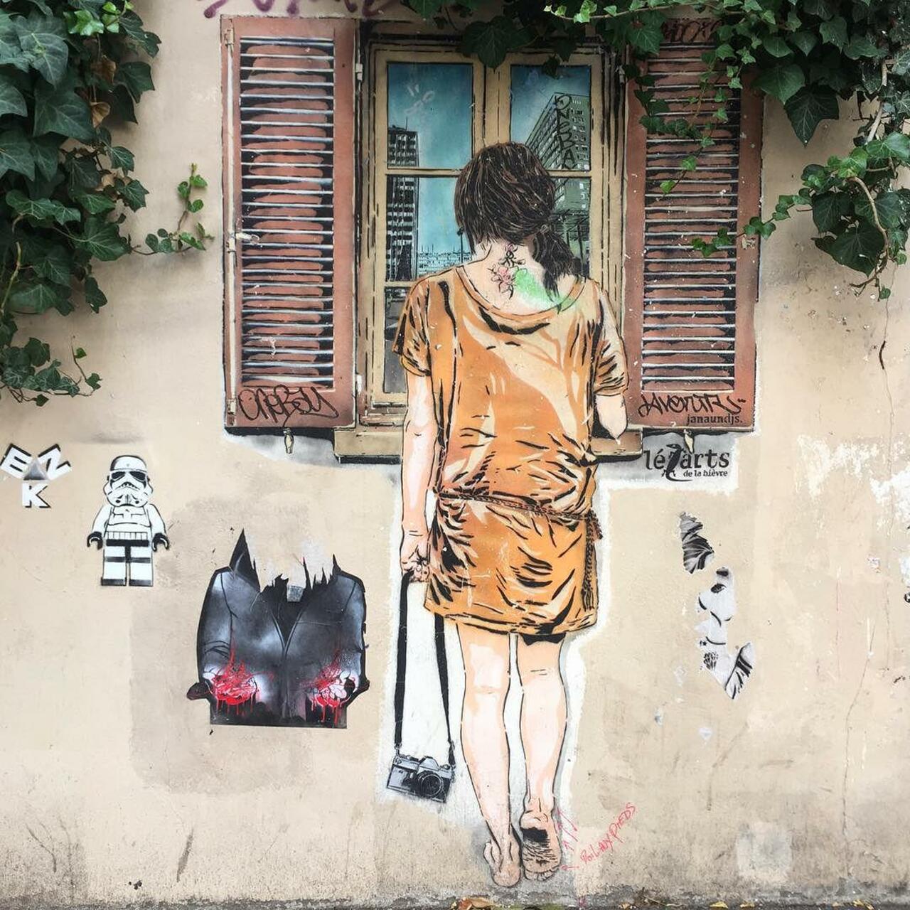 #Paris #graffiti photo by @catscoffeecreativity http://ift.tt/1jrNVls #StreetArt http://t.co/TV4LM2nzhm