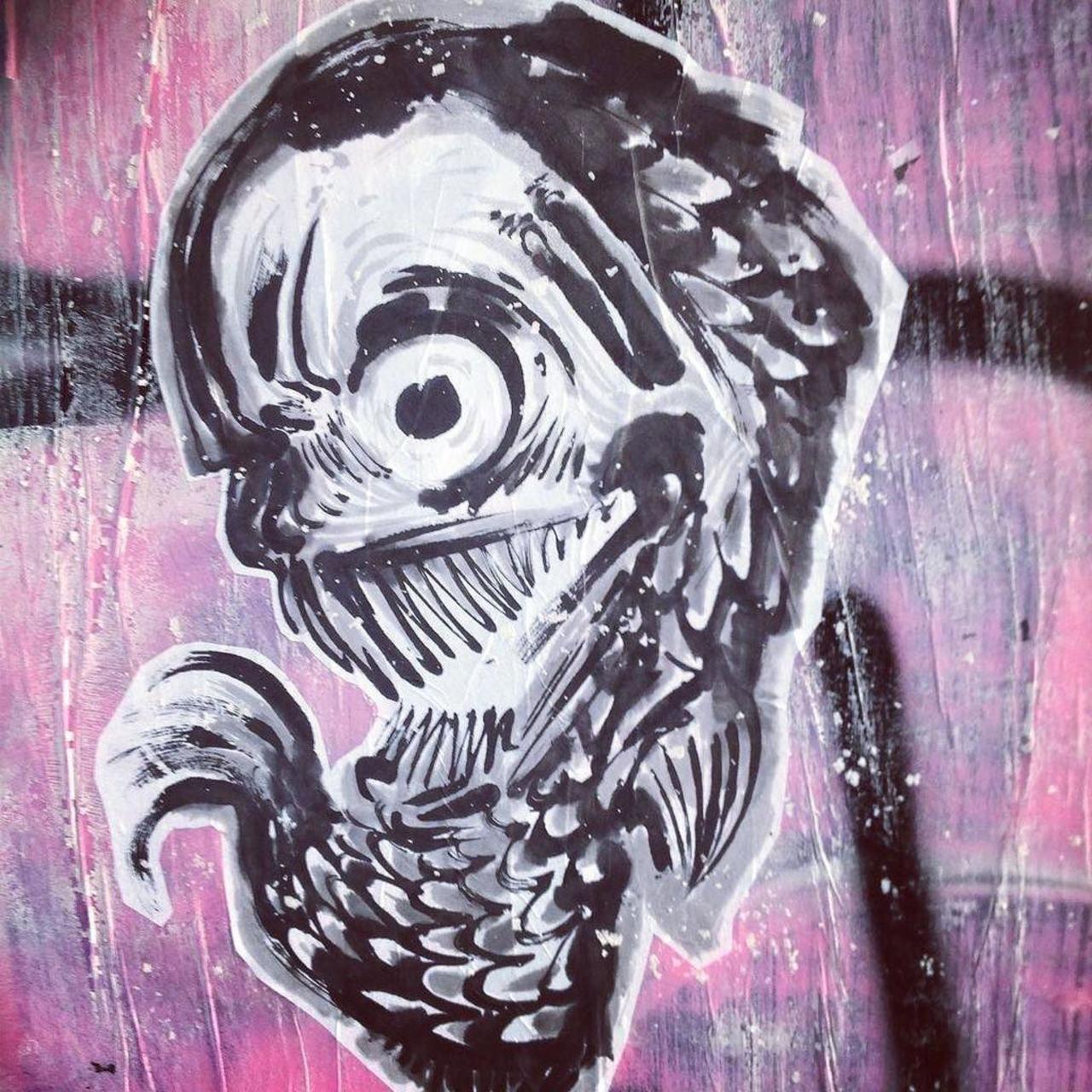 RT @StArtEverywhere: Piranha #street #streetart #streetartparis #graff #graffiti #wallart #sprayart #urban #urbain http://t.co/ZHZMTEtiH4