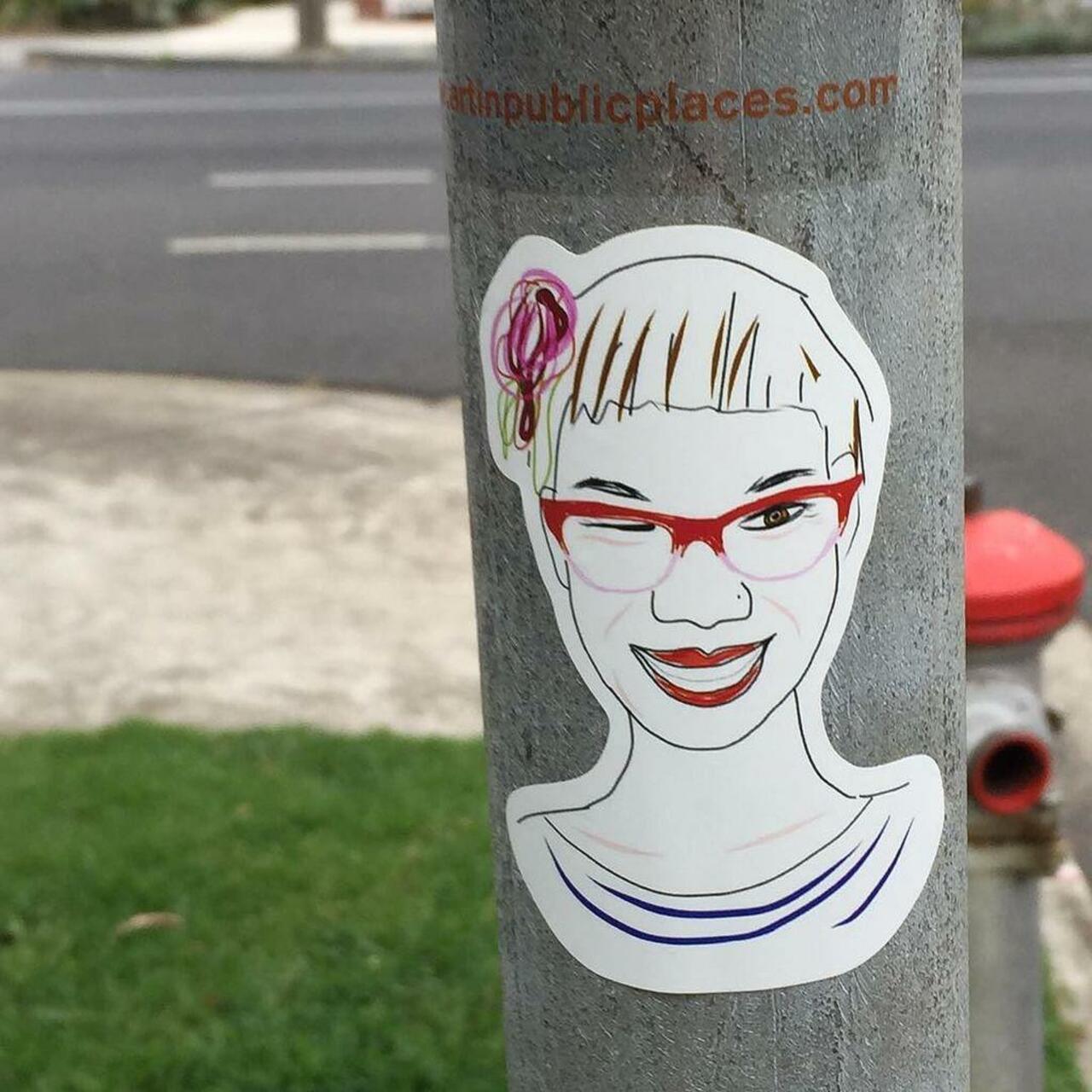 #streetart #graff #graffiti #burncity #igersmelbourne #slaps #sticker  #wefo #girlwiththef… http://ift.tt/1NhNIuJ http://t.co/ls3kPI8XP8