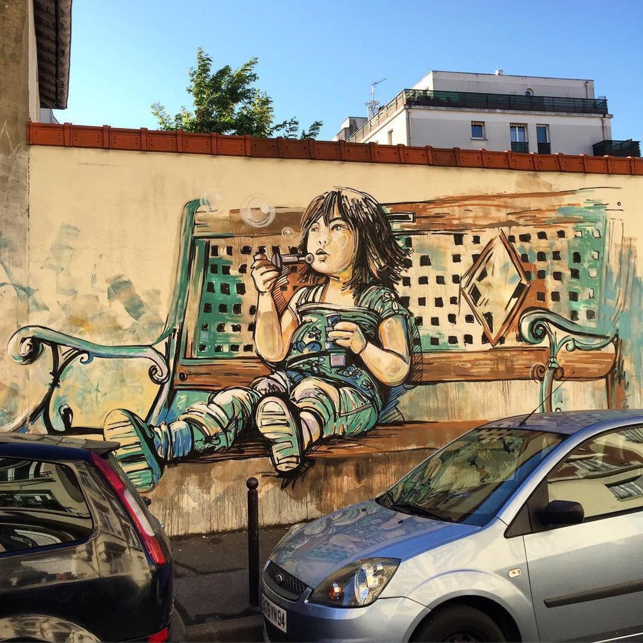 http://ift.tt/1KiqpQt #Paris #graffiti photo by jeanlucr http://ift.tt/1PyzeJw #StreetArt http://t.co/tPXXfPZmSv