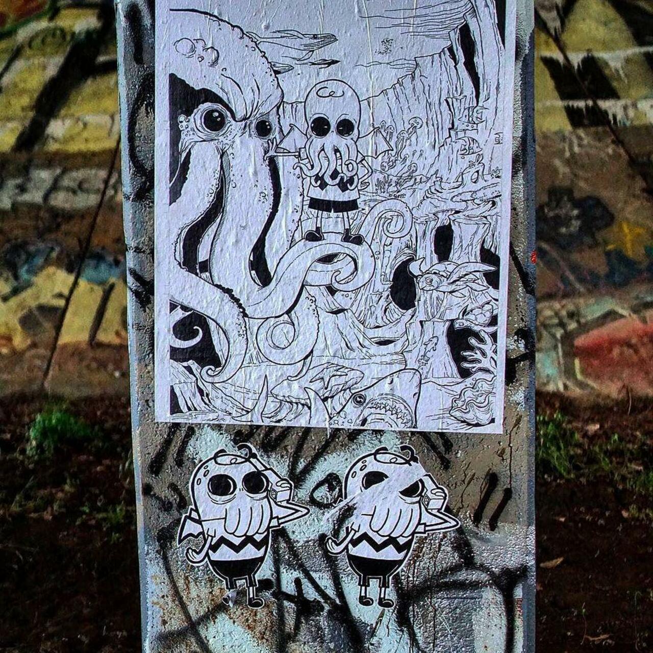 Nice pic from IG: http://ift.tt/1UgpzsK out on the #beltline #atlanta #downtown #graffiti #stickers #streetart #… http://t.co/ma9ojHGueE
