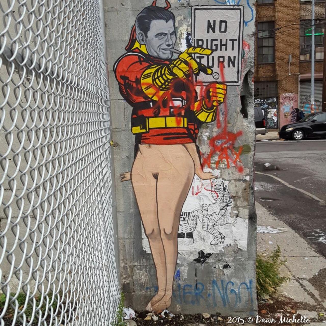 Crazy #pasteup #brooklyn #nyc #graffiti #streetart #art https://t.co/1CfeBEJ12N