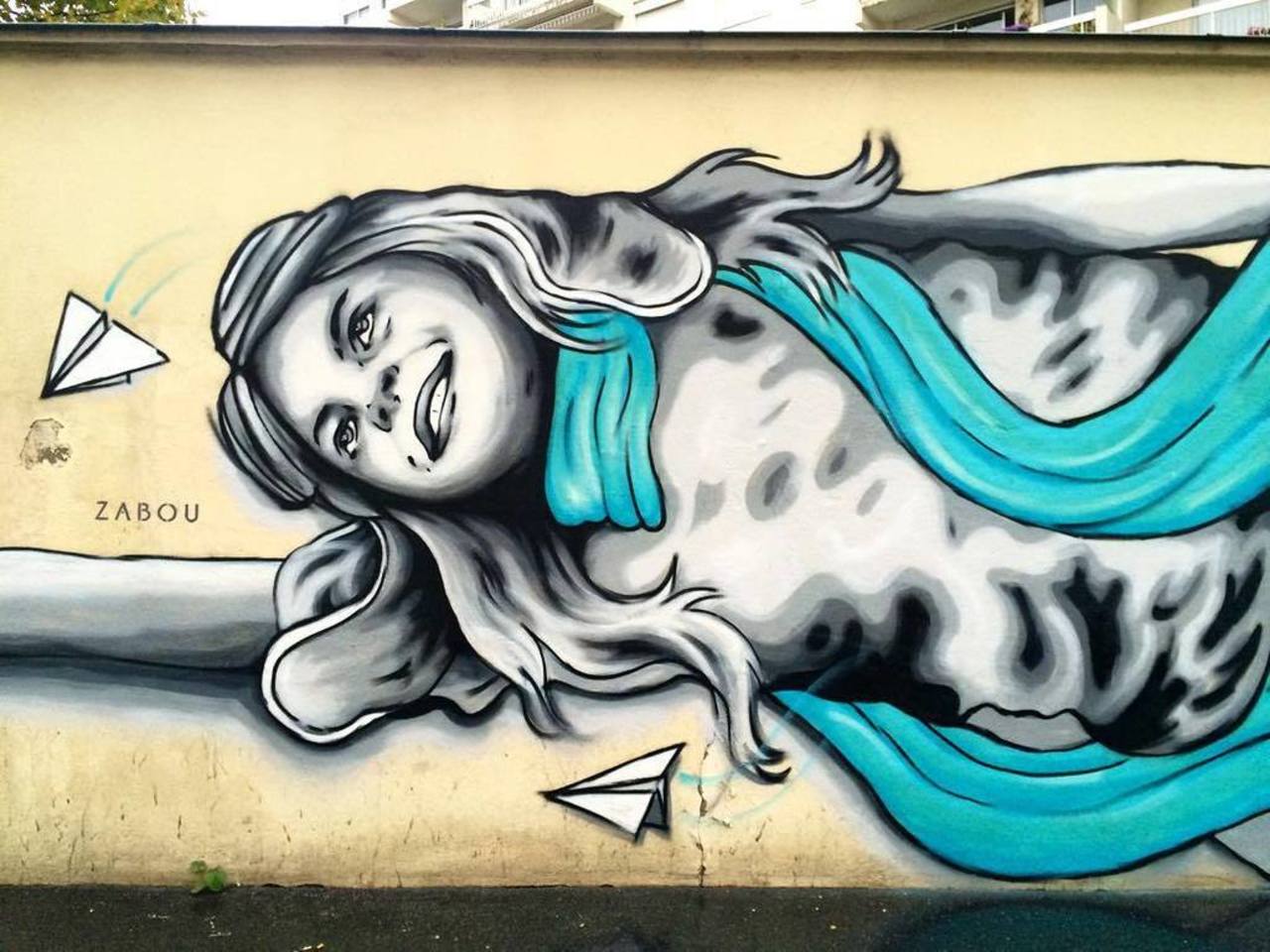 Ca plane pour elle #streetart by @zabouartist #zabou #graffiti #streetartparis #parisstreetart #paris13 #graffitiar… https://t.co/9dqJW6Mhi9