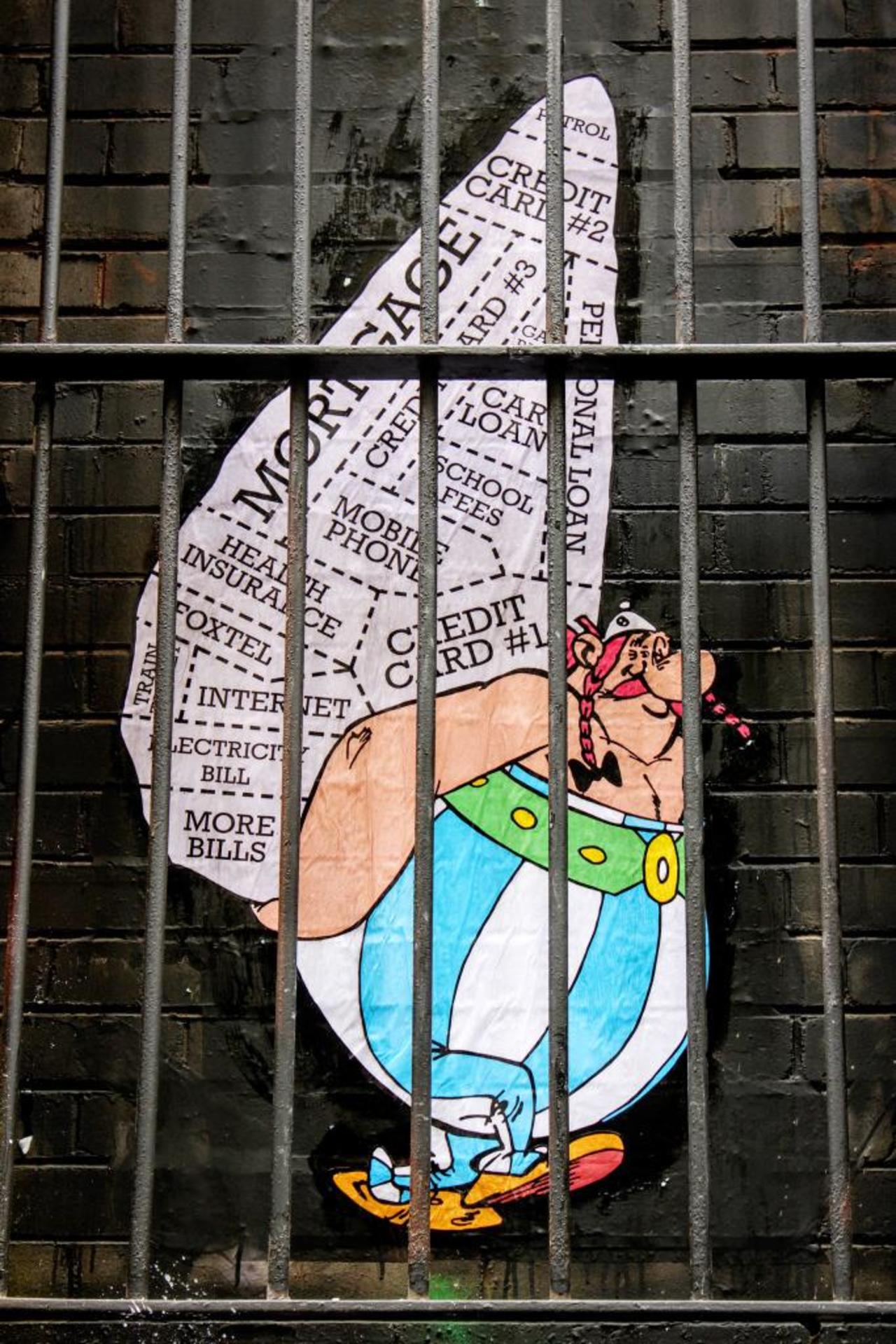 RT GuilleMGreco: Modern Life...free.
#Art #Graffiti #StreetArt #UrbanArt
Obelix. https://t.co/4BGQLvt0jD https://goo.gl/t4fpx2