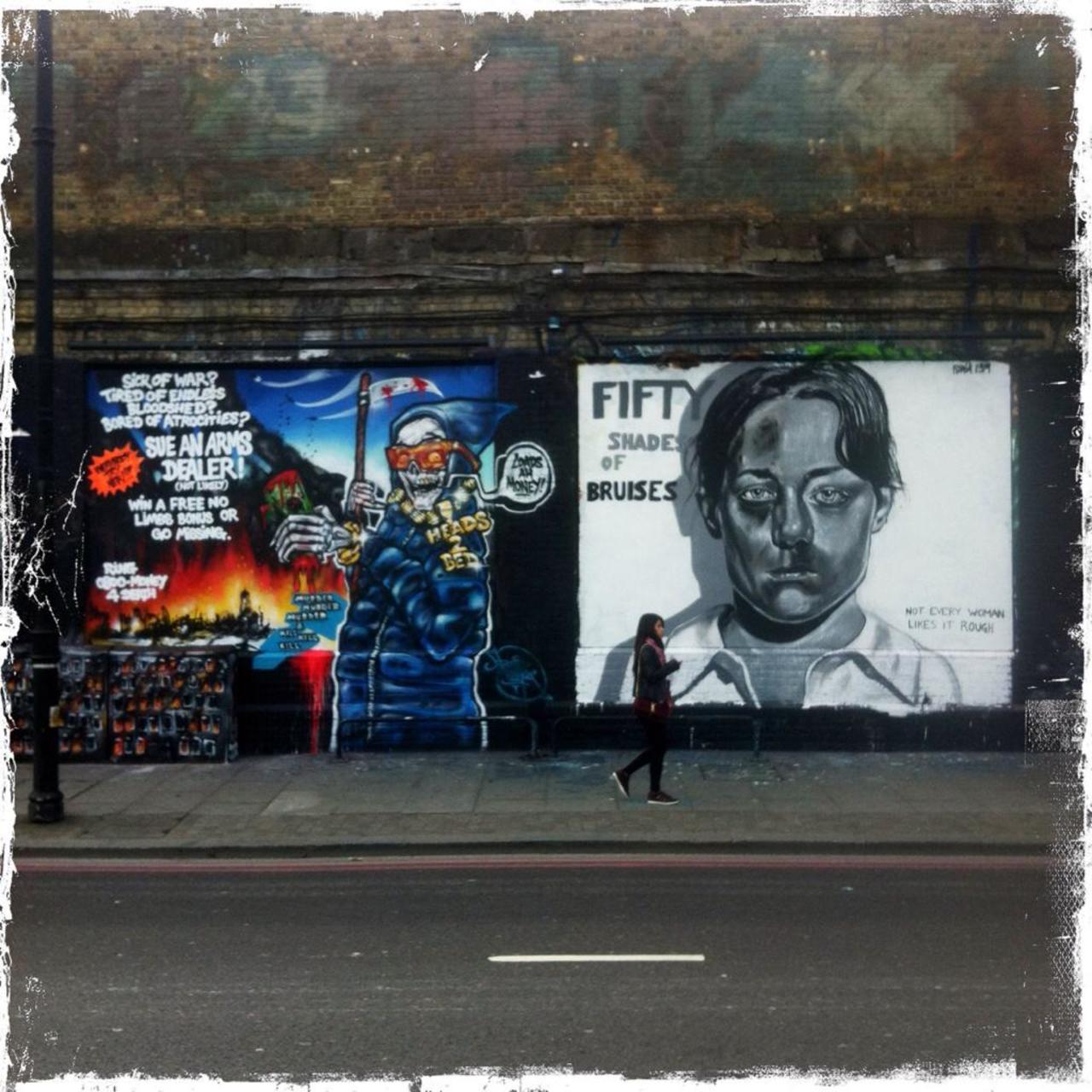 RT: @BrickLaneArt

Work by @tizerone & @FuriaACK for the Shoreditch Curtain challenge #streetart #art #graffiti … https://t.co/jAv1EY18ZD