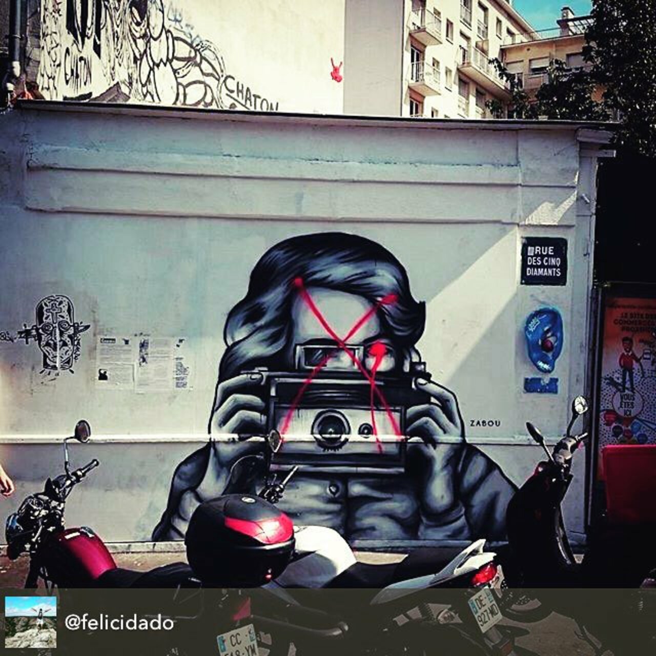 RT @circumjacent_fr: #Paris #graffiti photo by @annagiz http://ift.tt/1NnkHxZ #StreetArt https://t.co/niP7Kxabh9