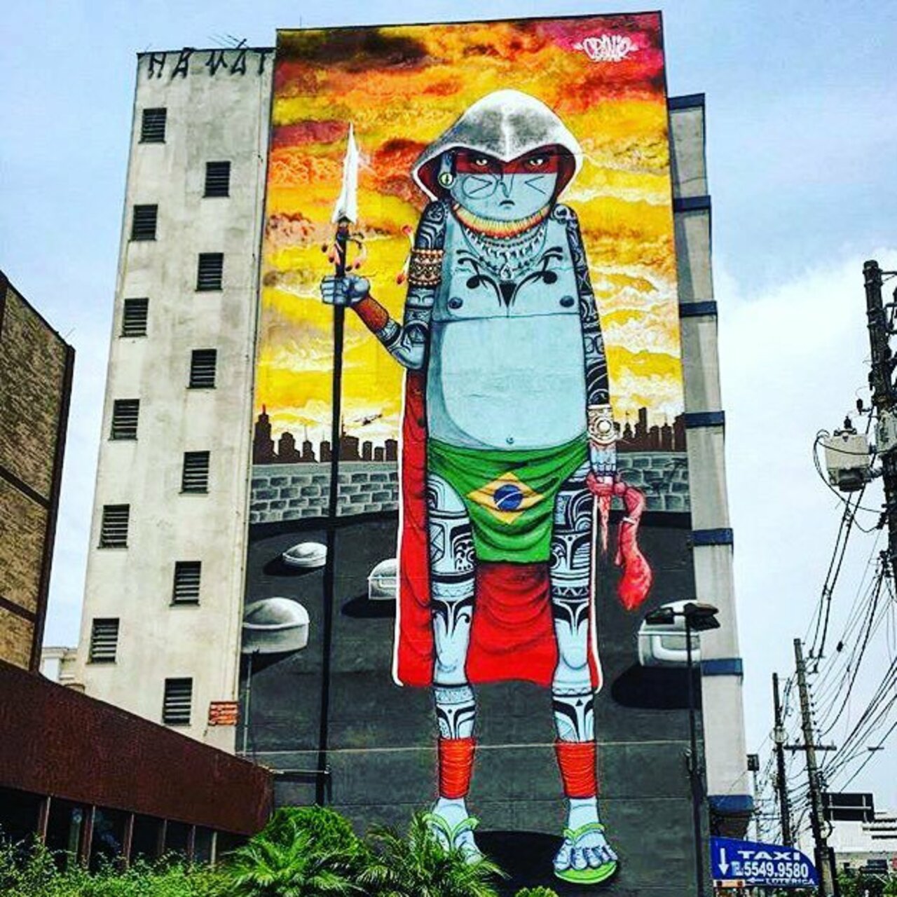 RT @oflaviomaluf: A new mural by Cranio @cranioartes in Sampa, Brazil.  #streetart #graffiti #art #urban #urbanart #museum #artsy #ar… https://t.co/AGPMmGpGw4