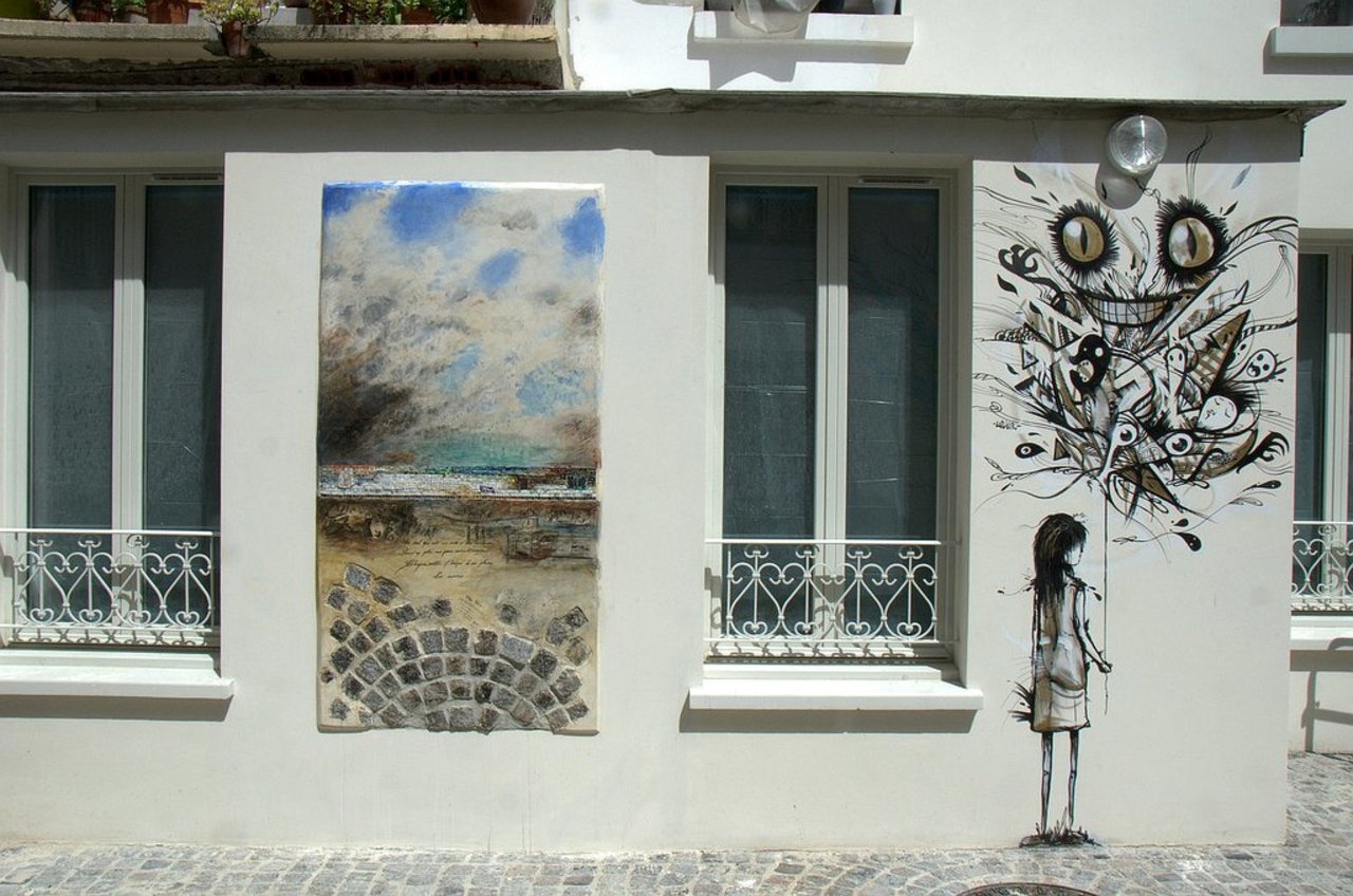 RT @urbacolors: Street Art by jerome gulon et un garçon dans la rue in # http://www.urbacolors.com #art #mural #graffiti #streetart https://t.co/9XEDcjiuq5
