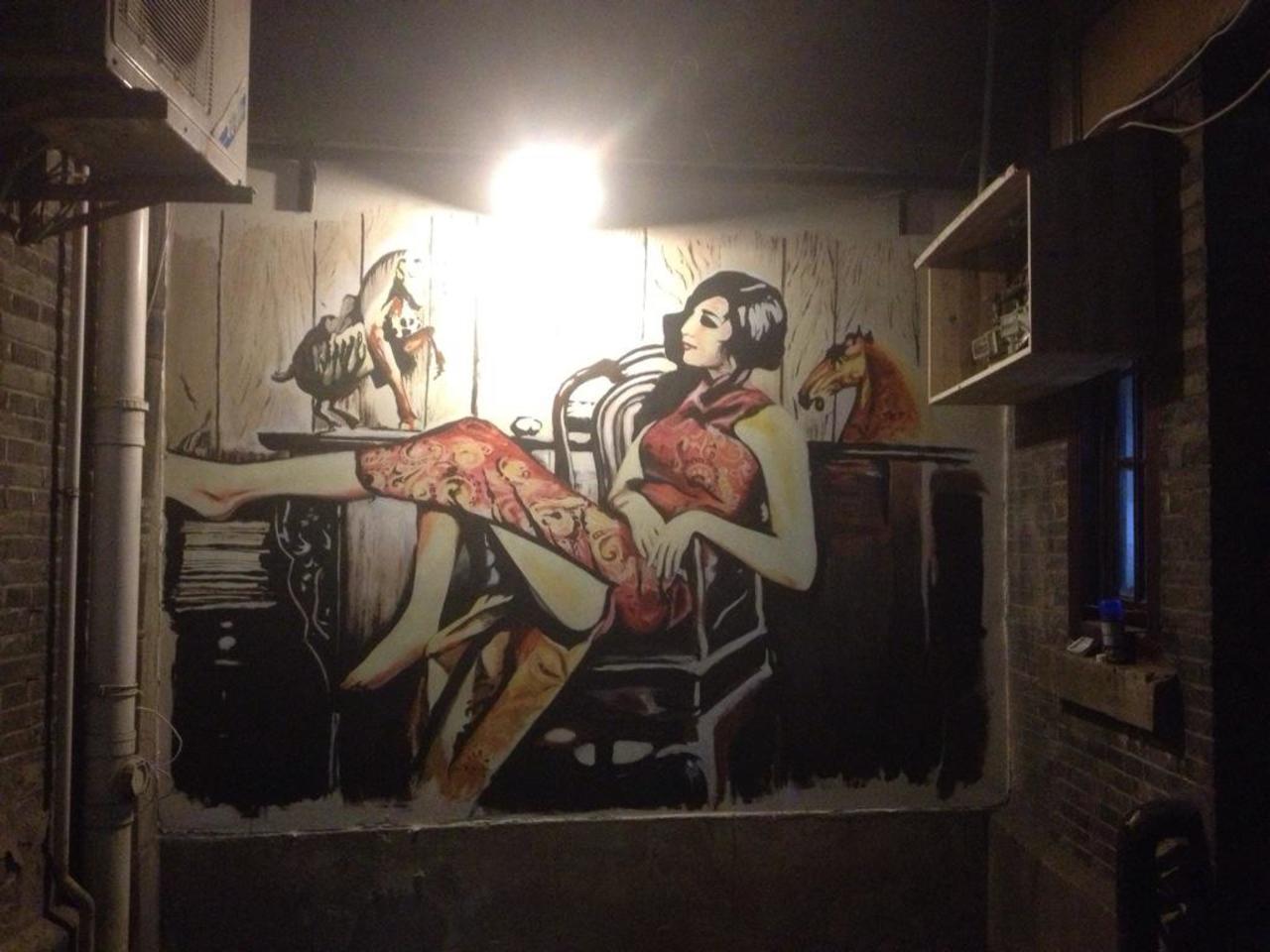 RT @Livesabroad1: Shanghai #streetart is dope! 
#shanghai #china #graffiti #travel #art http://t.co/RXYzXYJHh0