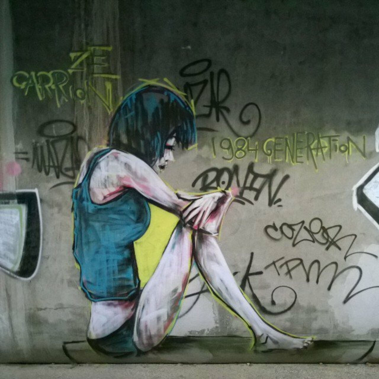 StArtEverywhere: #1984 #generation .. #love #ilegal. #zecarrion at #paris . #lavillette . #graffiti #streetart #st… https://t.co/So5skAHj7m