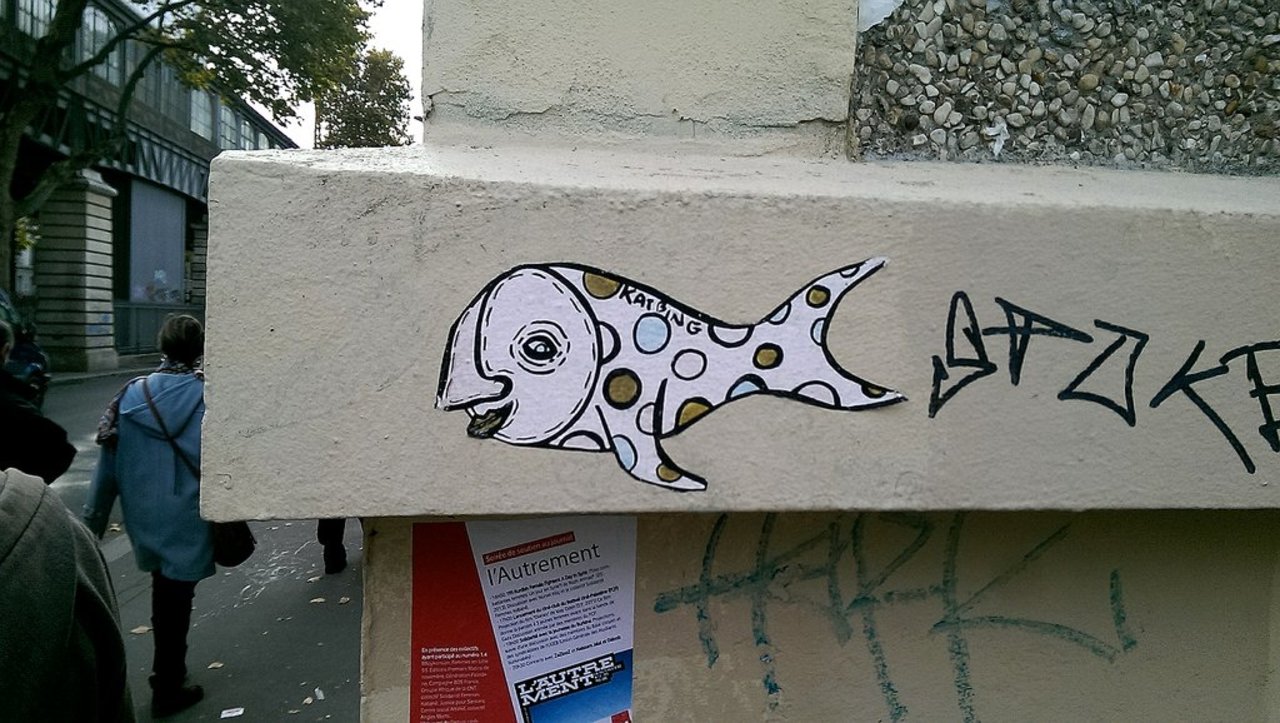 Street Art by anonymous in #Paris http://www.urbacolors.com #art #mural #graffiti #streetart https://t.co/RMGoVFKeNc
