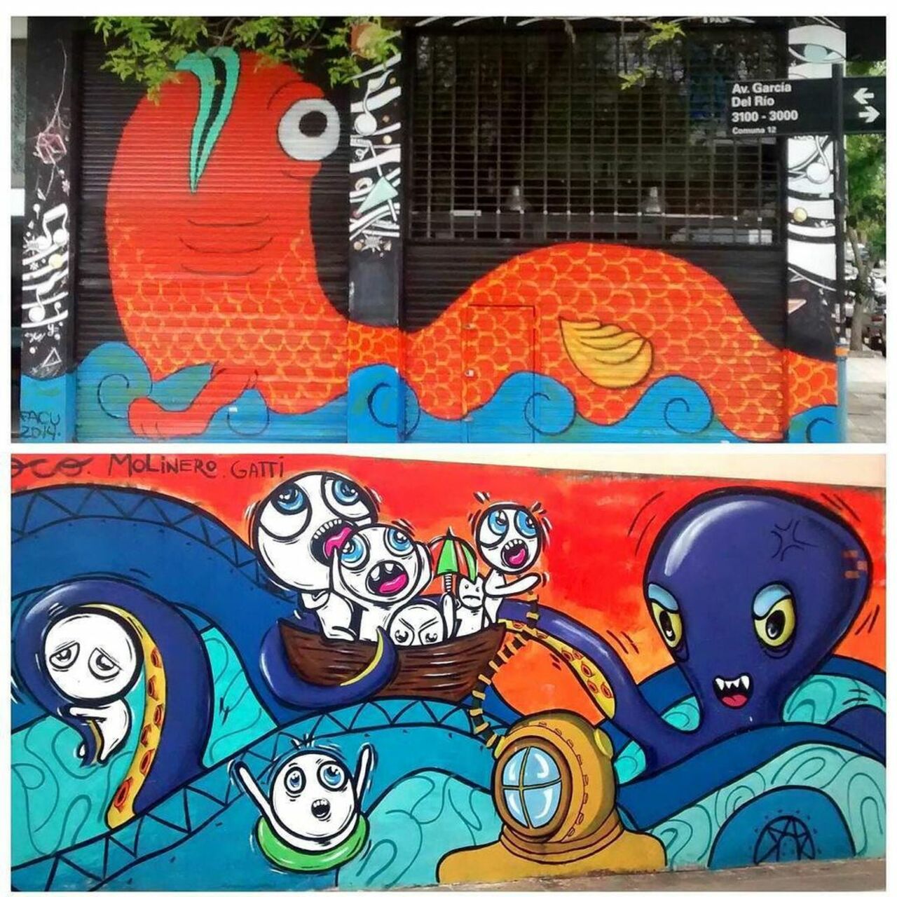 #Murales en #BuenosAires #graffiti #StreetART http://ift.tt/1PP2ziS https://t.co/aULHFfC1xU