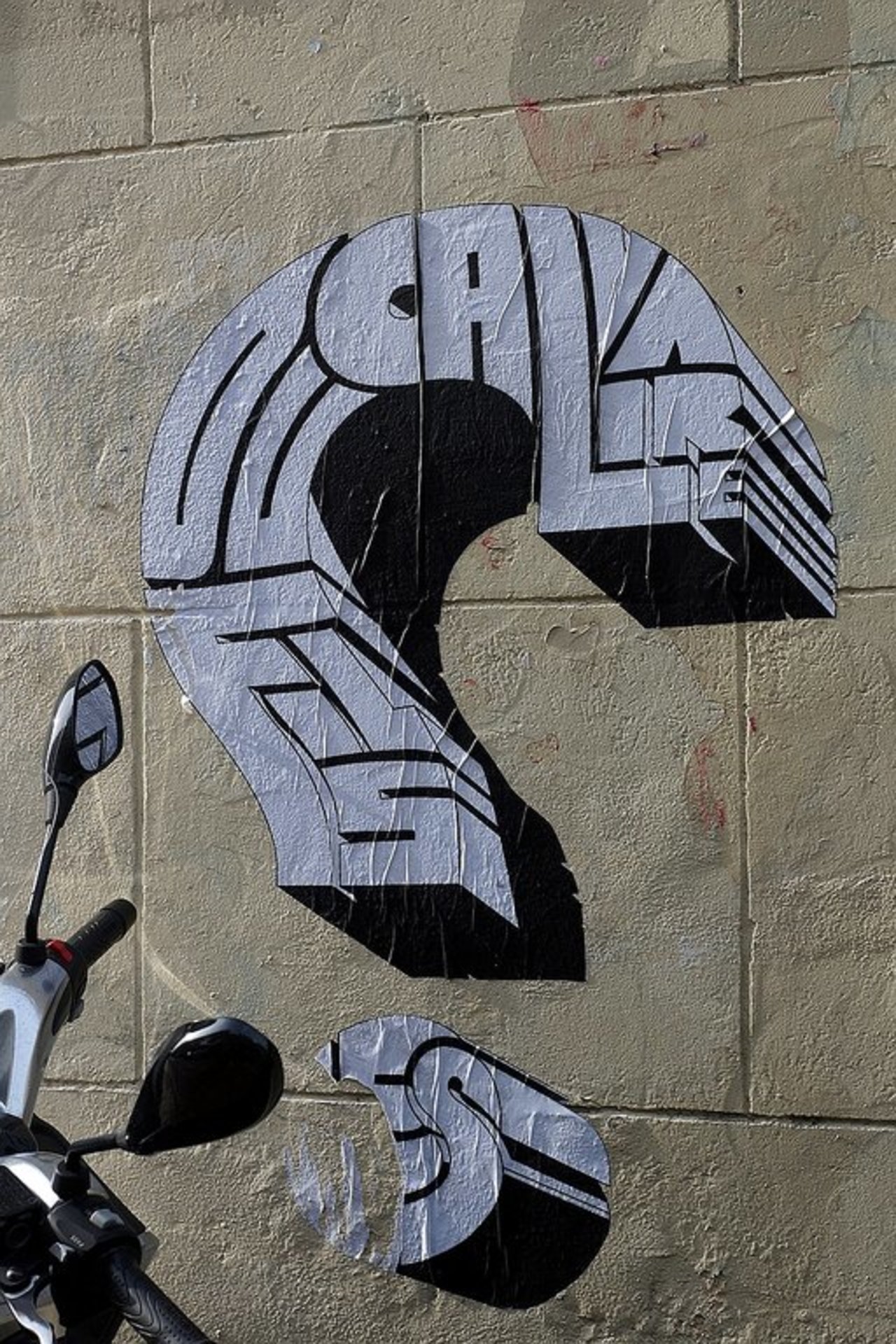 Street Art by anonymous in #Paris http://www.urbacolors.com #art #mural #graffiti #streetart https://t.co/TvcTaIBwlt