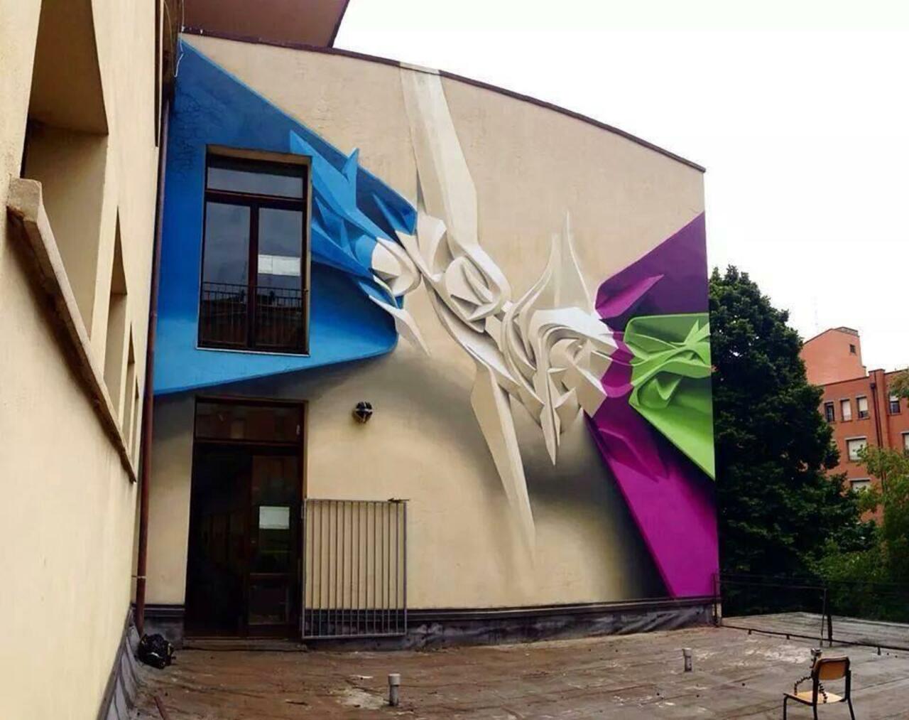 RT @designopinion: Artist @peeta3D amazing Street Art piece in Italy #art #mural #graffiti #streetart https://t.co/dXo311M5FY