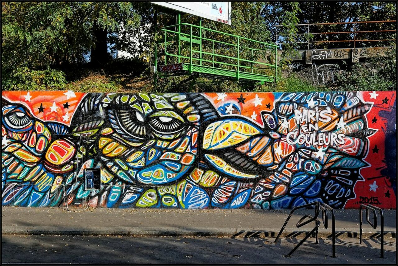 Street Art by Da Cruz in #Paris http://www.urbacolors.com #art #mural #graffiti #streetart https://t.co/9SqIdKZuVX