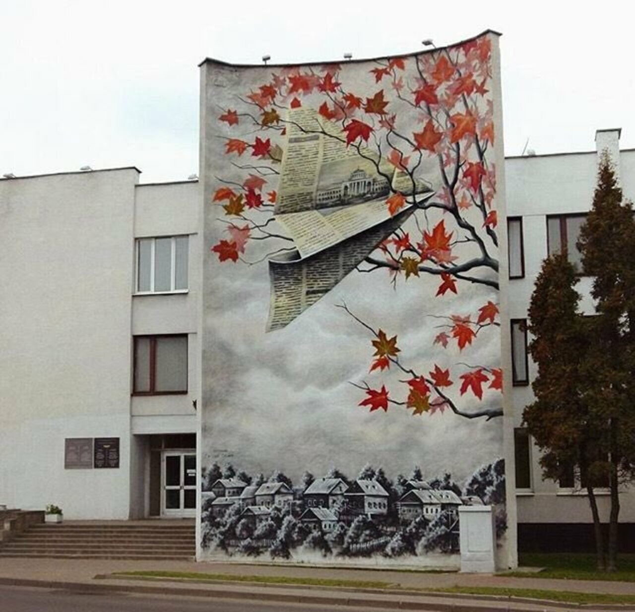 New Street Art by MUTUS in Belarus 

#art #graffiti #mural #streetart https://t.co/LEA9bJ62wz