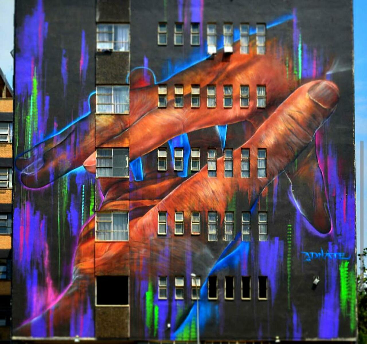 RT @Art4anyone: New mural by #adnate in #Johannesburg  #SouthAfrica for #cityofgoldfestival #streetart #art #contemporaryart https://t.co/YHC2PAtVMz