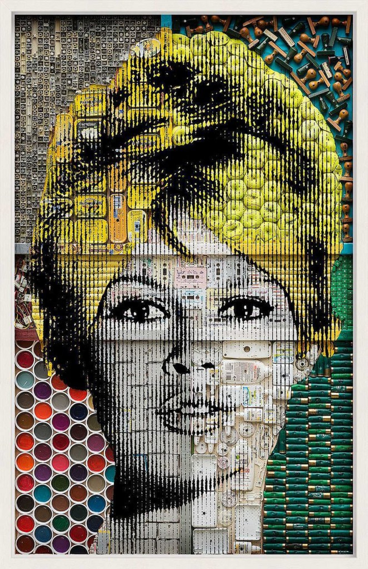 Renaud Delorme’s Unconventional Portraits of Modern Day Celebrities#PopArt #Recycling #Art https://t.co/EKrilsDimI