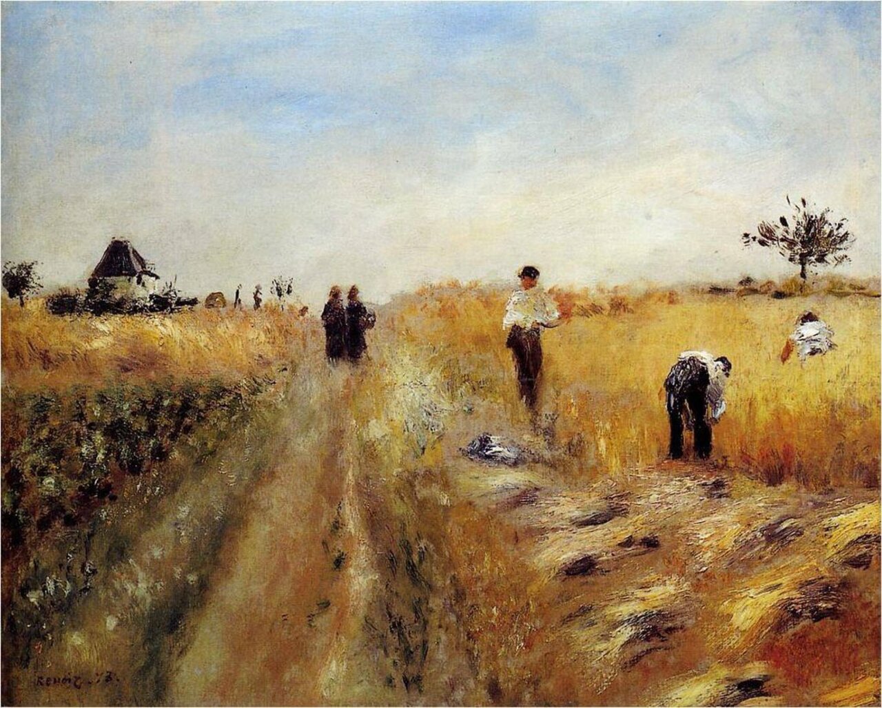 Pierre-Auguste #RENOIR, "THE HARVESTERS" 1873 #art #artwit #twitart #iloveart #artist #painting https://t.co/Oi5NsciJ3v