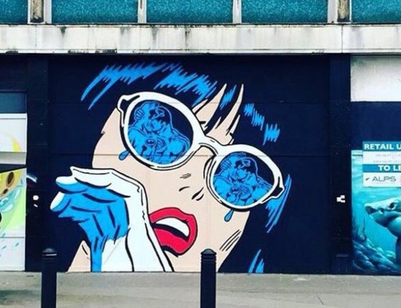 #streetart #urbanart #graffiti #painting by #artist Rich Simmons in Croydon, London ️ https://t.co/Lh7Ri7pjiJ
