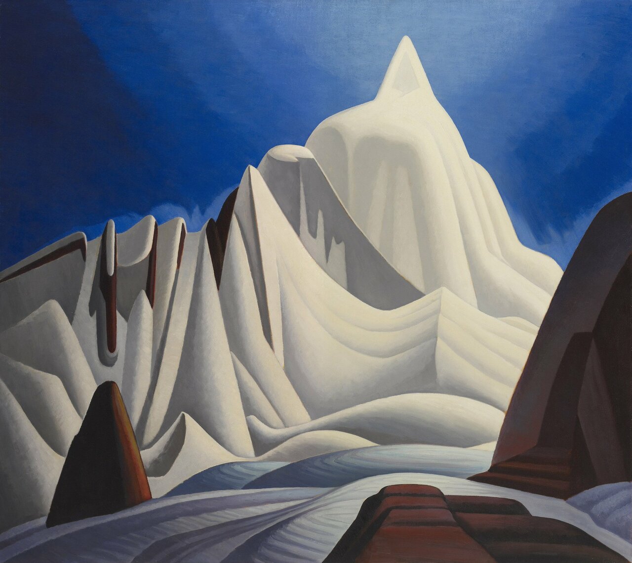 Discover #LawrenHarris, Canada's pioneer of modernist landscape, through 30 iconic works: http://bit.ly/1TILB7G https://t.co/RXQ14XjVbw