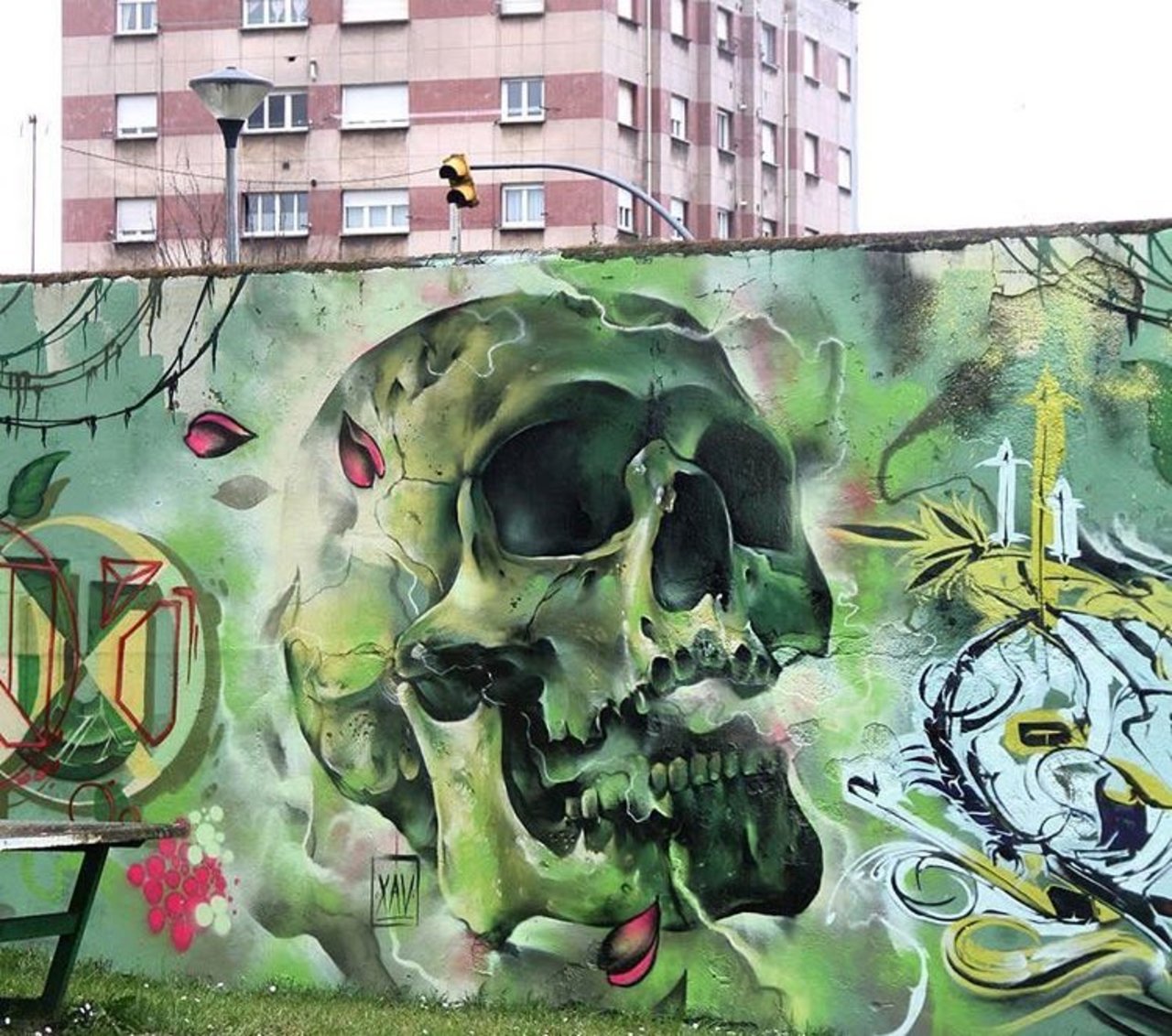 New Street Art by XAV #art #mural #graffiti #streetart https://t.co/p6SJhZFjSQ