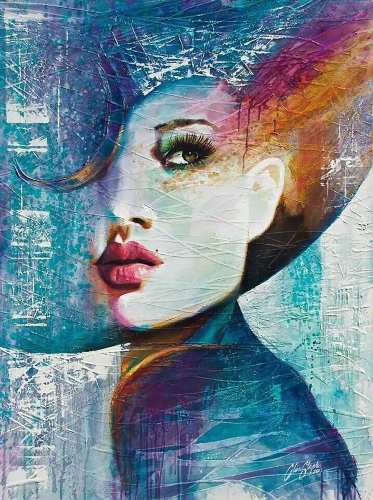 "Beauty Painting - by Hans Mantel" @overjas#beauty #painting #lips #colours #nice #art… http://beartistbeart.com/2016/05/13/beauty-painting-by-hans-mantel https://t.co/88PEDq36jt