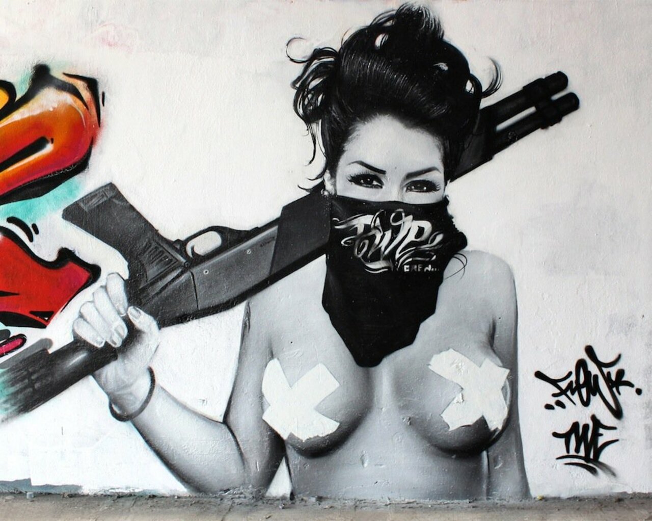 #Streetart #urbanart #graffiti de l'artiste Flow (TWE crew) https://t.co/UTtY0SYel7
