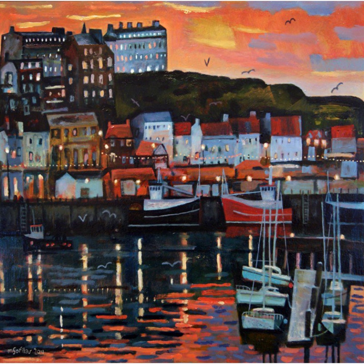 Whitby Harbour - A time to reflect by Mark Sofilas http://bit.ly/1YjG0XI #Art #NorthYorkshire https://t.co/Ovvci1LEPq