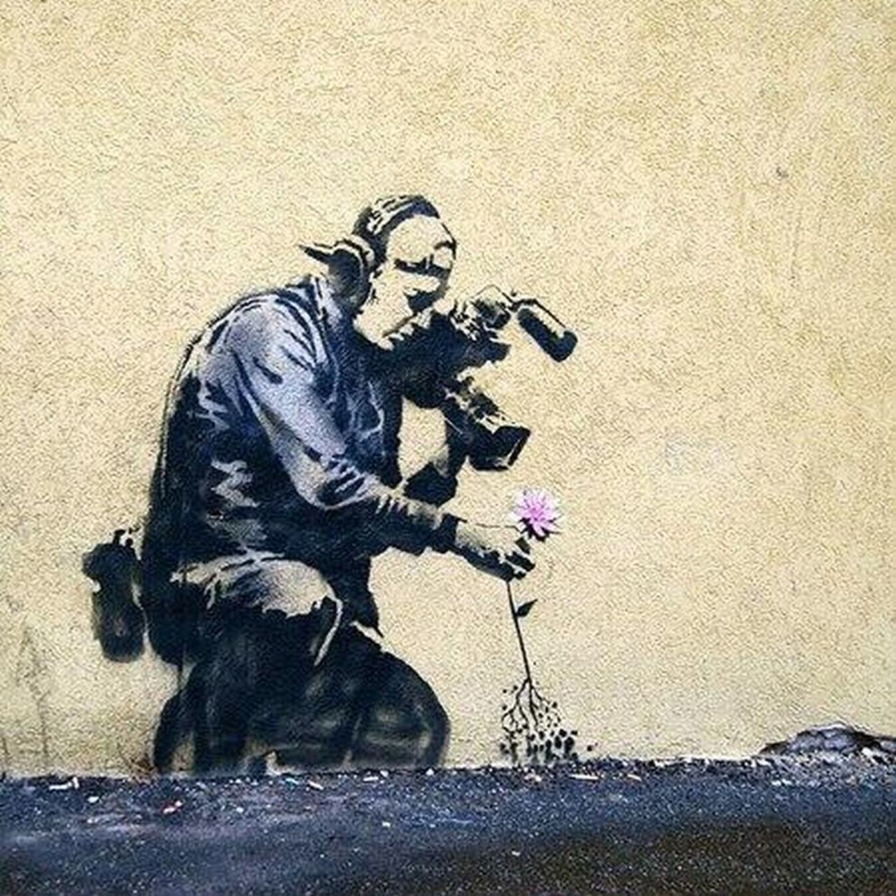 #StreetartSaturday An especially well done #Stencil #StreetArt making a political comment on nature and life. https://t.co/aQUy3jmdVu