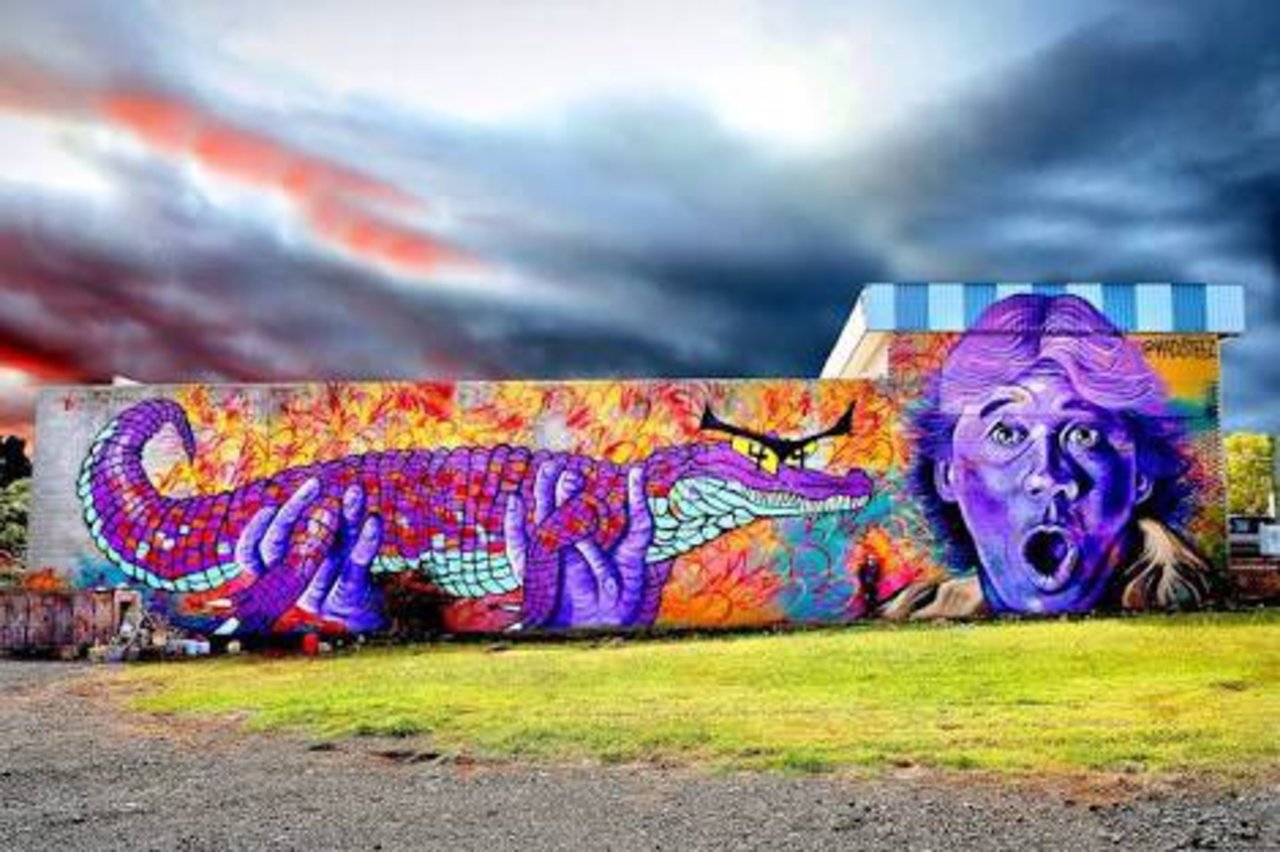 Mural by Madsteez, Toowoomba, Australia #Streetart #urbanart #graffiti #mural #art #Toowoomba, #Australia https://t.co/jYP4rHfoou