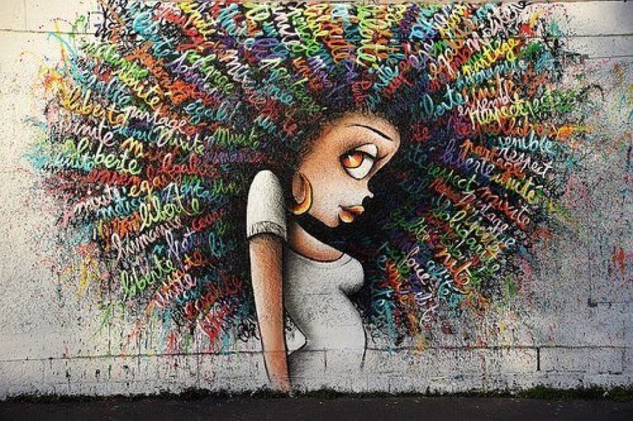 Mural by Vinie  #Paris #France #Streetart #urbanart #graffiti #mural #art https://t.co/3k7hfHq7EI