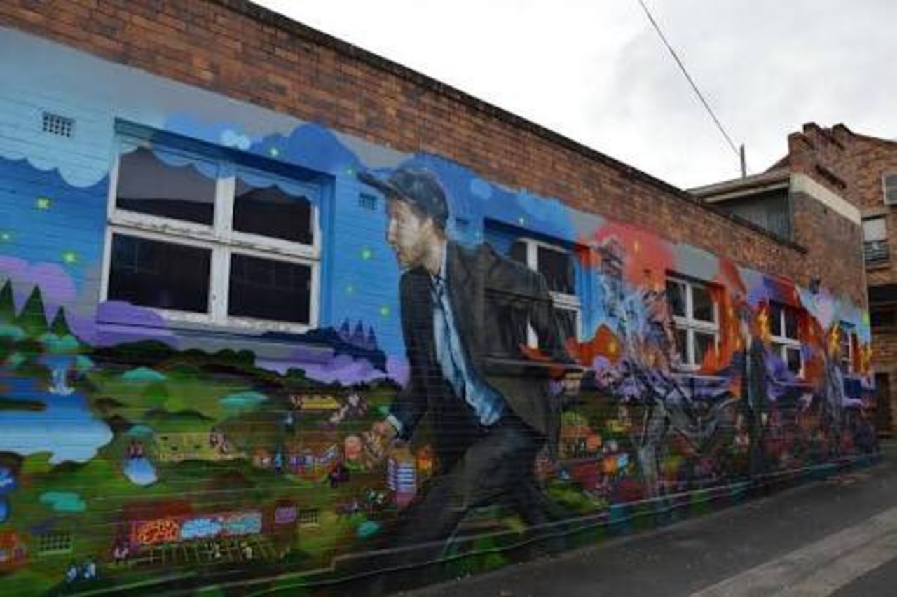 Mural by Instaguss #Toowoomba #Australia #Streetart #urbanart #graffiti #mural #art https://t.co/8t35815sCo