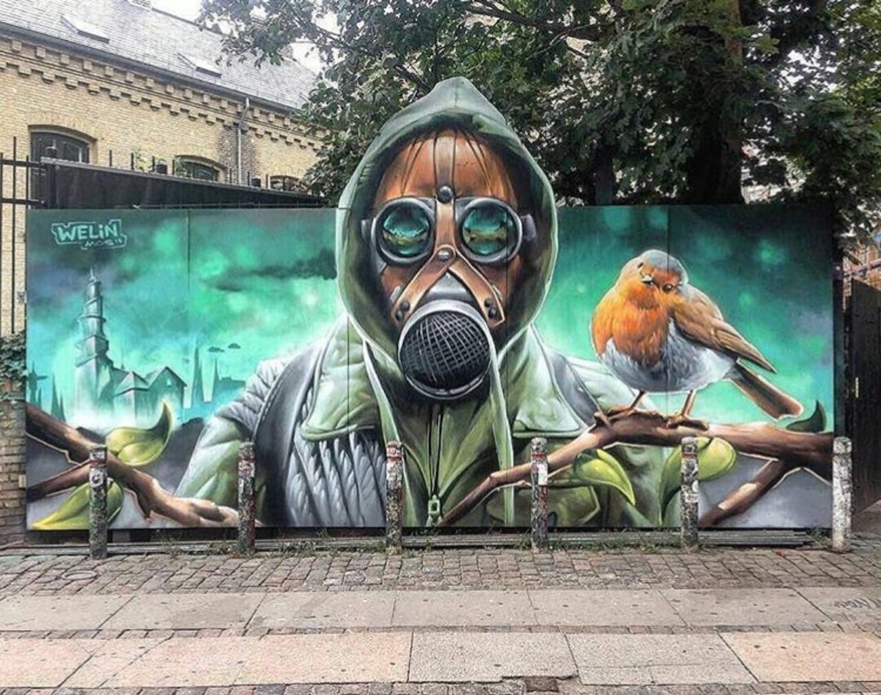 By Welin in Copenhagen, Denmark#art #graffiti #mural #streetart https://t.co/mtvfud7llR