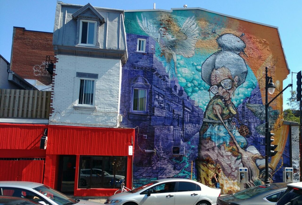 #StreetartSaturday #Montreal #streetart Another great ASHOP piece. https://t.co/X2Vmk8uKo7