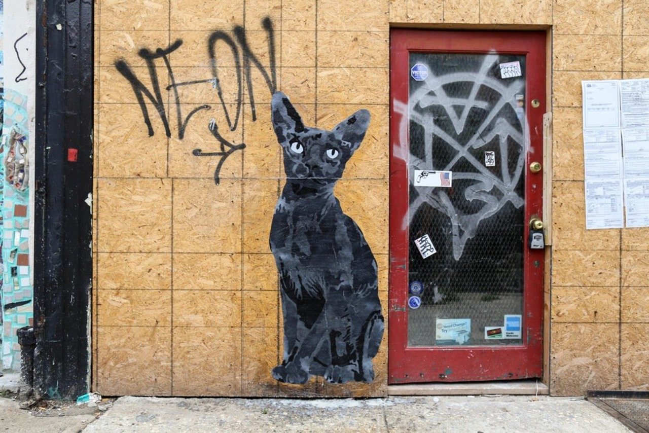 Sphinx Cat by Nero One#mural #graffiti #streetart https://t.co/o4qbfI4XtX