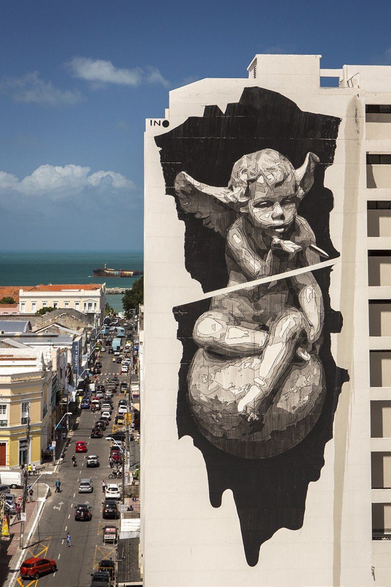 #mural by INO #Fortaleza #Brazil #streetart #art #urbanart #graffiti https://t.co/uG7gIbbsQ0